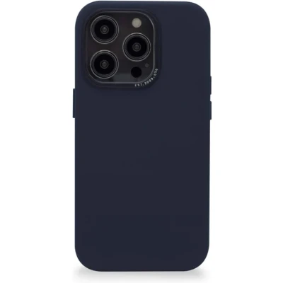 Afbeelding van Apple iPhone 14 Pro Max MagSafe Hoesje Echt leder Decoded Hardcase/Backcover Donkerblauw Telefoonhoesje