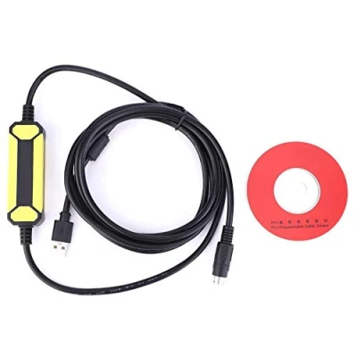 Afbeelding van Waterdichte stofdichte programmeerkabel Fit voor Mitsubishi FX1S/1N/2N/3U FX Serie PLC USB SC09 2,5 meter, WIN7/voor XP/voor VISTA