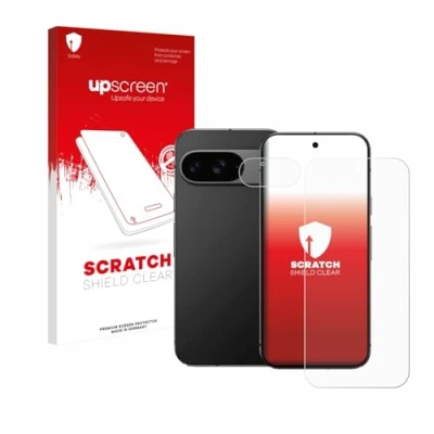 Afbeelding van upscreen Screenprotector voor Google Pixel 9 (Voor+Camera) Folie Beschermfolie transparant