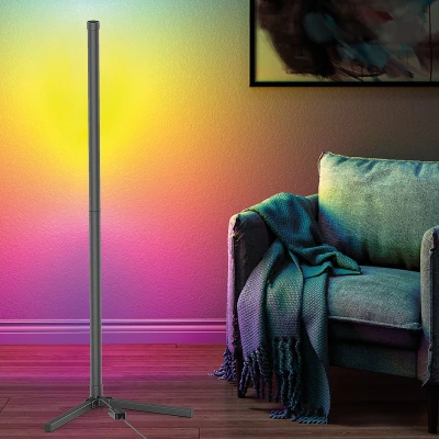 Afbeelding van Realpower Lightstick ONE Lamp LED Woonkamer Staand Sfeerlamp op Netstroom Met Afstandsbediening en App RGB