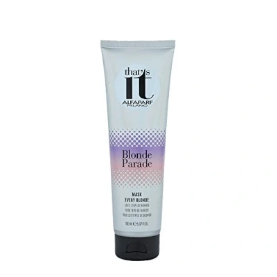 Afbeelding van Alfaparf That&#039;s It Blonde Parade Mask Every Blondes 150ml