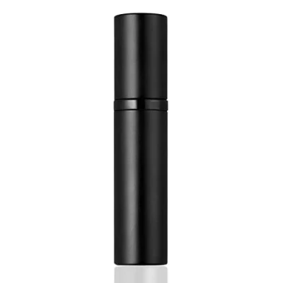 Afbeelding van SUBORAWOS Navulbare parfumverstuiver, mini parfumverstuiver voor onderweg, lege spuitfles parfum, handtas, parfumflessen op reis, 5 ml (zwart)