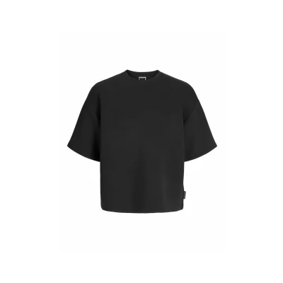 Afbeelding van Jack &amp; Jones Tshirt basic, Heren, Maat: Large, Black