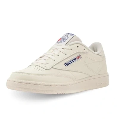 Afbeelding van Reebok Classic CLUB C 85 Unisex Sneakers laag, Maat: 38.5, Chalk/classic cobalt Leer en textiel