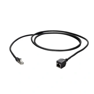 Afbeelding van Netwerk verlengkabel Cat6a S/FTP 5 meter (100% koper, LSZH, Zwart)