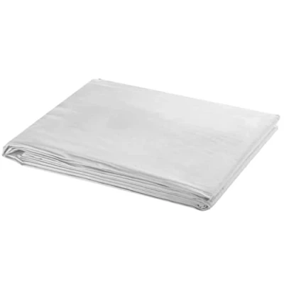 Afbeelding van vidaXL Achtergrond 300x300 cm katoen wit