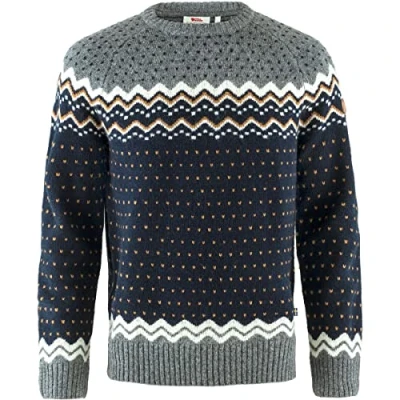 Afbeelding van Trui Fjallraven Men Ovik Knit Sweater Dark Navy M