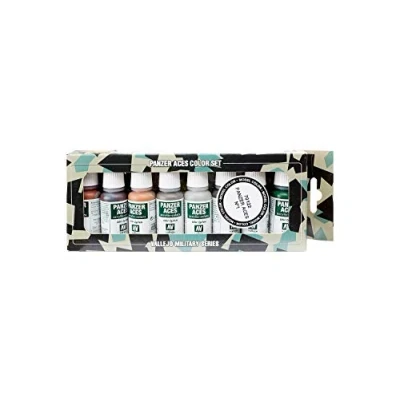 Afbeelding van Vallejo Model Color Panzer Aces No 1 Acrylverf Set Diverse Kleuren (Pack van 8), 17 ml