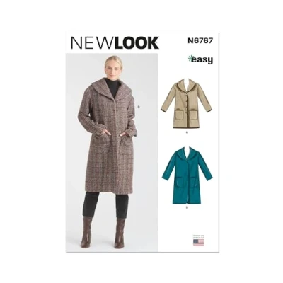 Afbeelding van NEW LOOK UN6767A Misses&#039; jassen maat XS S M L XL