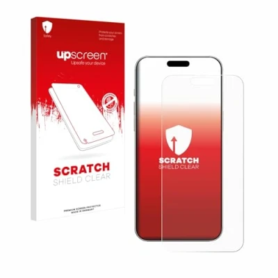 Afbeelding van upscreen Schermbeschermer voor Apple iPhone 16 Pro Screen Protector Transparant, Antikras, Anti Vingerafdruk