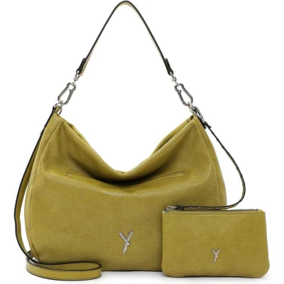 Afbeelding van SURI FREY Schoudertas Handtas Laley Hobo Bag Olive Oil Olijfgroen