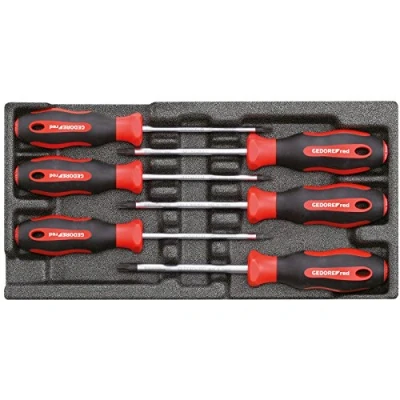 Afbeelding van Gedore RED R22150015 6 delige Schroevendraaierset Torx