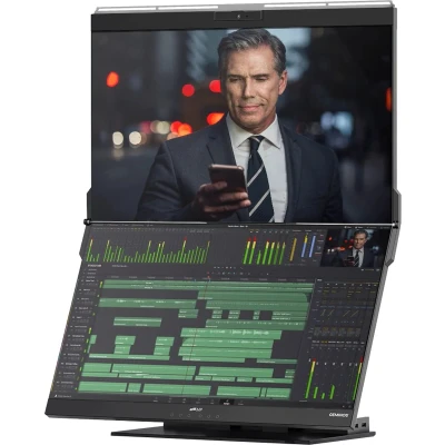 Afbeelding van Mobile Pixels Geminos Gestapelde Monitor 2x 24 Inch 1920 X 1080 (full Hd)