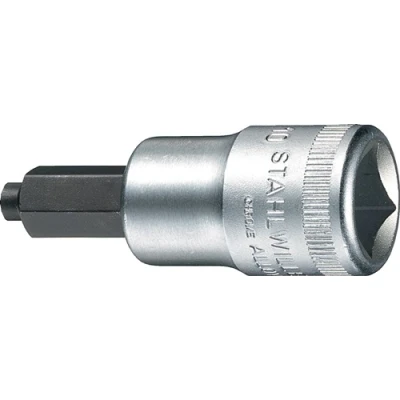 Afbeelding van Stahlwille Dopsleutelbit 1/2 inch binnen 6 kant, met nok sleutelwijdte 14 mm lengte 60 1 stuk 03070014