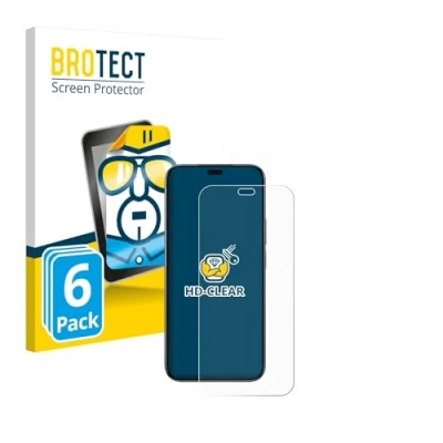 Afbeelding van BROTECT Screenprotector voor Honor 200 Lite Folie Beschermfolie transparant (6 Stuks)
