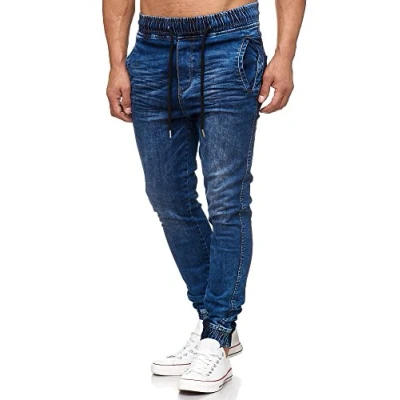 Afbeelding van Tazzio Jeans Sweat Jogger Regular Fit Heren Stretch Designer Broek Denim 17504
