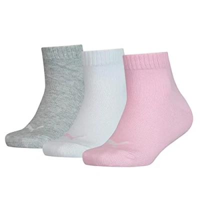 Afbeelding van Puma Kids Quarter 3P Kindersokken Roze