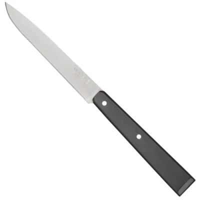 Afbeelding van Opinel 254462 tafelmes Bon appetit staal 12C27 roestvrij POM handvat, lemmetstaal: Sandvik 12C27, meerkleurig