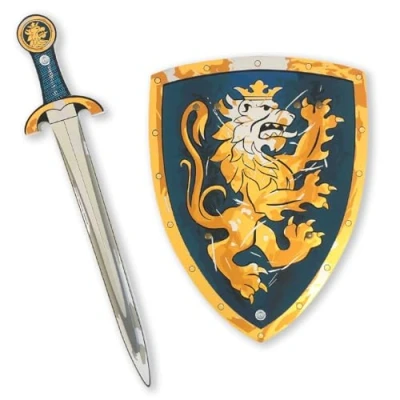 Afbeelding van Zestaw Liontouch Knight, niebieski Miecz i tarcza