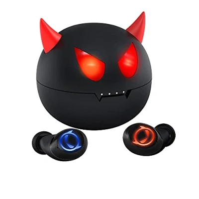 Afbeelding van AMAFACE Draadloze oordopjes, Bluetooth oordopjes met microfoon comfort en lichtgewicht in ear hoofdtelefoon diepe bas 3D surround stereo, draagbare mini kapitein oplaadcase voor sport