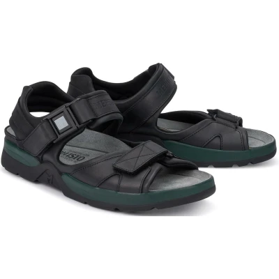 Afbeelding van Mephisto Shark fit heren sandaal zwart maat 40 (EU) 6.5 (UK)