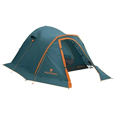 Afbeelding van Ferrino 3. Delicate tent, 2 ingangen, 1 met muggennet, uniseks, jeugd, blauw