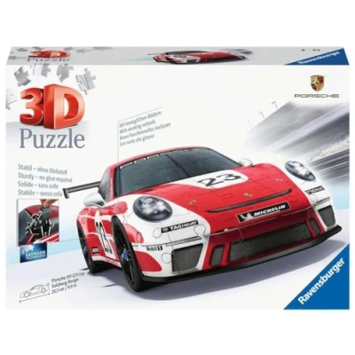 Afbeelding van Ravensburger 3D Puzzel Porsche 911 GT3 Cup Salzburg Design, 108st.