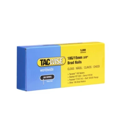 Afbeelding van Tacwise minibrad 18G Nagel voor tacker 15 mm Gegalvaniseerd 5000 stuks