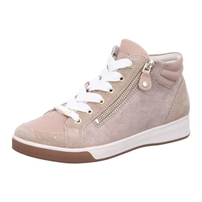 Afbeelding van ara Sneakers hoog sand, Dames, Maat: 38, Sand Nubukleer