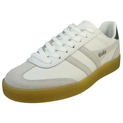 Afbeelding van Gola LOW Sneaker Viper Sneakers laag, Dames, Maat: 39, white evergreen gum Leer