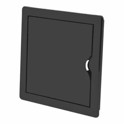 Afbeelding van Inspectiedeksel EDM 87745 Antraciet Inbedbaar Vierkant 16,5 x cm