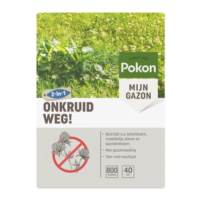 Afbeelding van 6x Pokon Onkruid Weg voor 40m2 800 gr