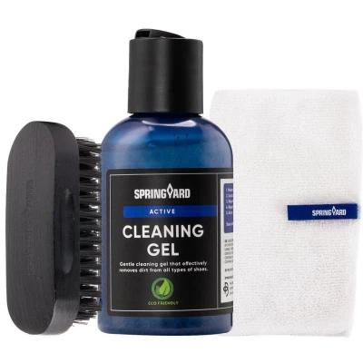 Afbeelding van Springyard Active Cleaning Kit reinigingsset voor alle type schoenen krachtige gel borstel microvezeldoek