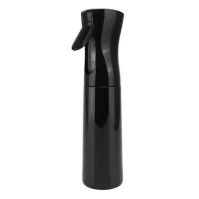 Afbeelding van FiTspi 300ml haarspuitfles, continue fijne nevel spuitflessen, sproeier waterflessen meneer voor salon kapsel, tuinieren, planten, huisreiniging (zwart)
