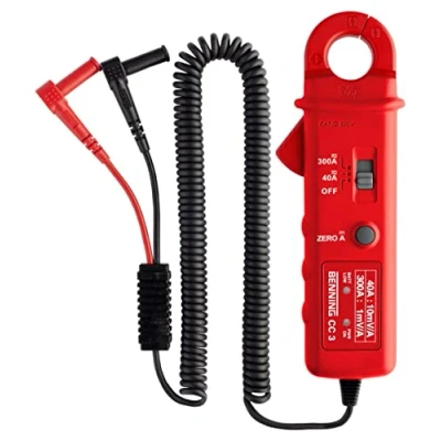 Afbeelding van Benning cc 3 amperetang cat iii 600v tbv multimeters en pv 1 nauwkeurigheid 2 044038