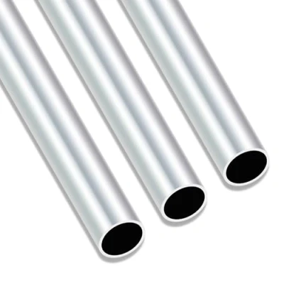 Afbeelding van iMeistek 6063 Aluminium ronde buis, 250 mm lengte 20 OD 18 ID naadloze rechte buis voor industrieel, decoratief, architectonisch (3 stuks)