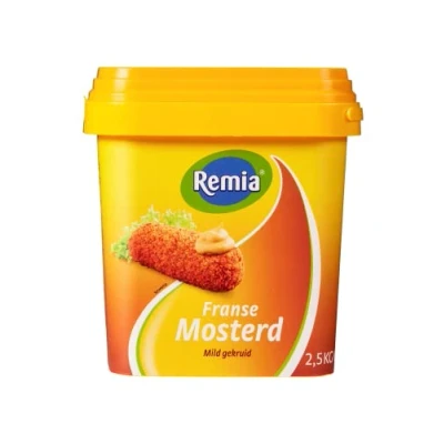 Afbeelding van Remia Franse Mosterd Emmer 2,5kg