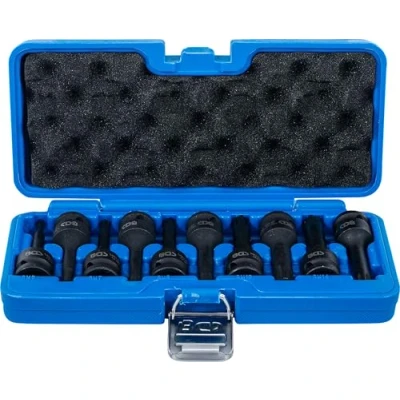 Afbeelding van BGS 5483 Kracht dopsleutelbitset 12,5 mm (1/2&quot;) wigprofiel (voor RIBE) M5 M14 9 dlg.