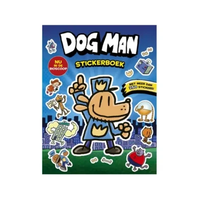Afbeelding van Dog Man stickerboek