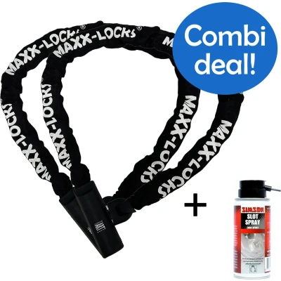 Afbeelding van Combi Deal! Maxxsloten Bundel Maxx Locks Picton ART 2 90cm Fietsslot + Slotspray Simson 100ml