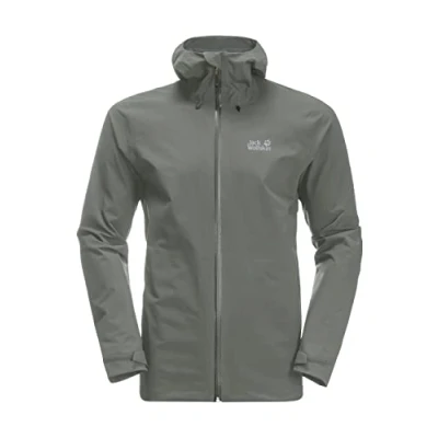 Afbeelding van Jack Wolfskin Highest PEAK Regenjas, Heren, Maat: XXL, Gecko green