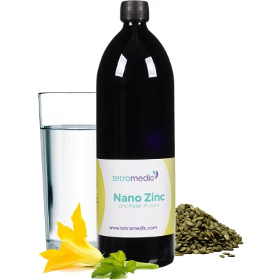 Afbeelding van Nano Zinc Colloïdaal Zink 1000 ml 25 ppm