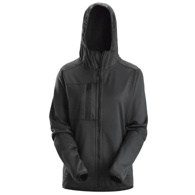 Afbeelding van Snickers 8057 AllroundWork, Dames Full Zip Hoodie Zwart/