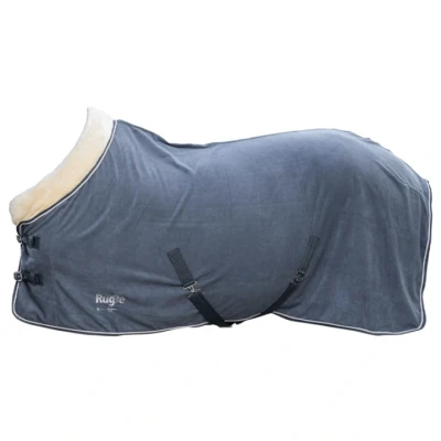 Afbeelding van RugBe by Covalliero Fleecedeken Royal Graphite 115cm