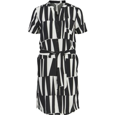 Afbeelding van OBJECT OBJSELINE S/S SHIRT DRESS NOOS Dames Jurk Maat 40