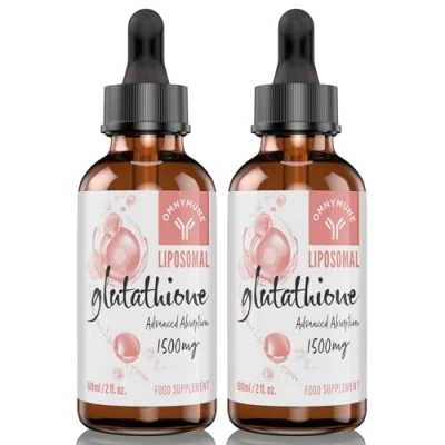 Afbeelding van Liposomale Glutathion 1500 mg, Orale Vloeistof met Vitamine C, L (Verlaagd) (GSH), Vegan 120 ml