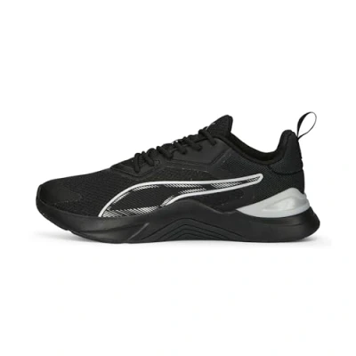 Afbeelding van Puma Infusion WNS Hardloopschoenen neutraal, Dames, Maat: 39, Black/silver Kunststof/ textiel