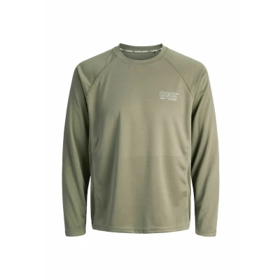 Afbeelding van Jack &amp; Jones Longsleeve, Heren, Maat: Large, Grape leaf