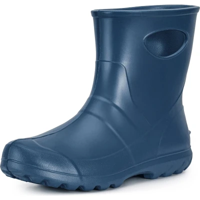 Afbeelding van Ladeheid Dames Regenlaarzen Gevoerd en Waterdicht Vederlicht EVA LA LMG 750 GardenWomen Metaal Blauw (Zonder Laarskous) 39