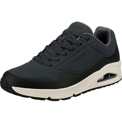 Afbeelding van Skechers Uno Timeline sneakers grijs Maat 42